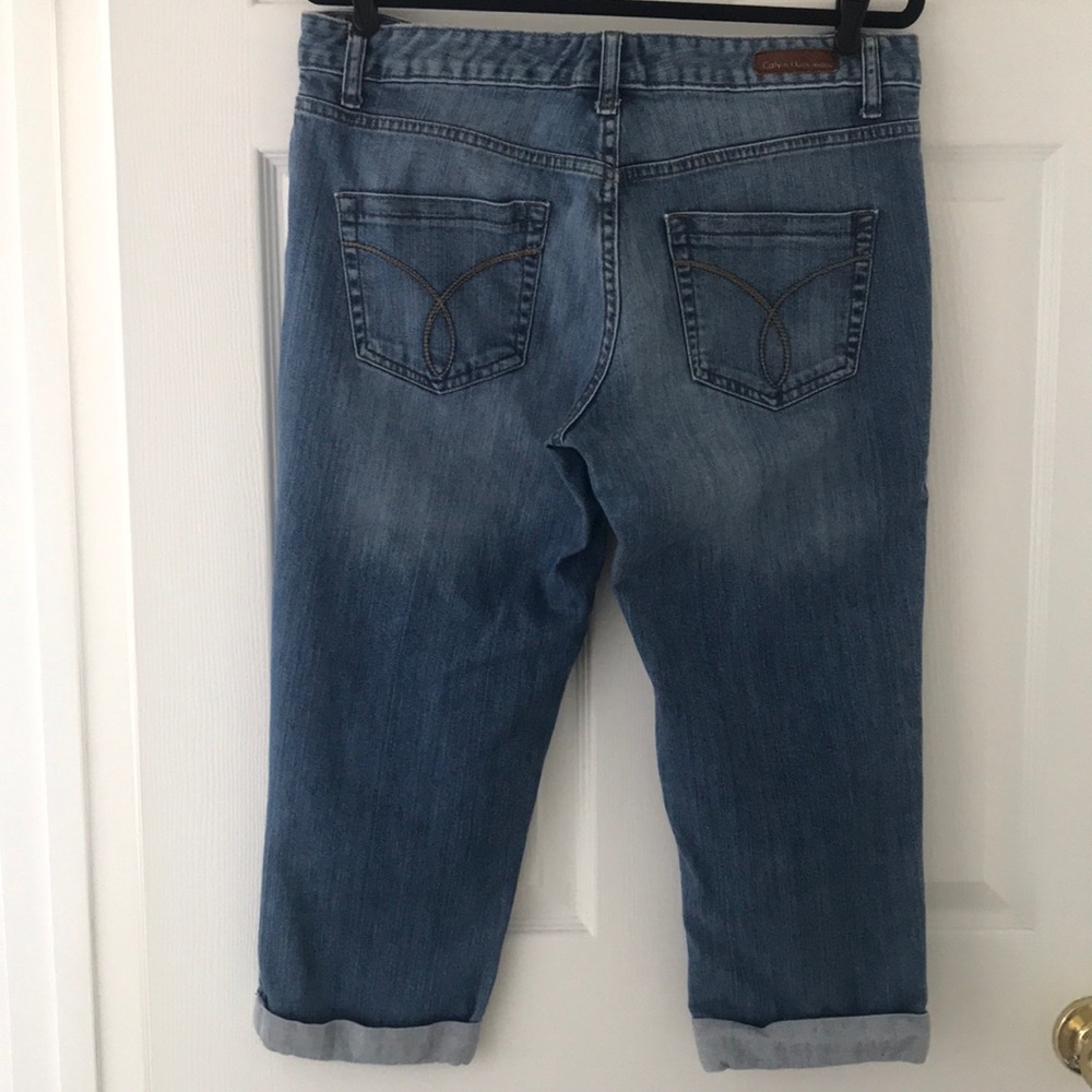 Calvin Klein Denim Capri - Picture 2 of 2